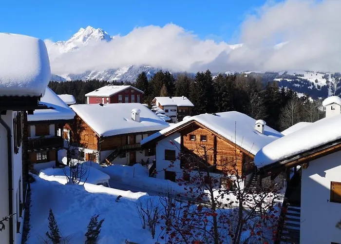 Grosses Mit Sauna Im Skigeb. Nyaraló Obersaxen